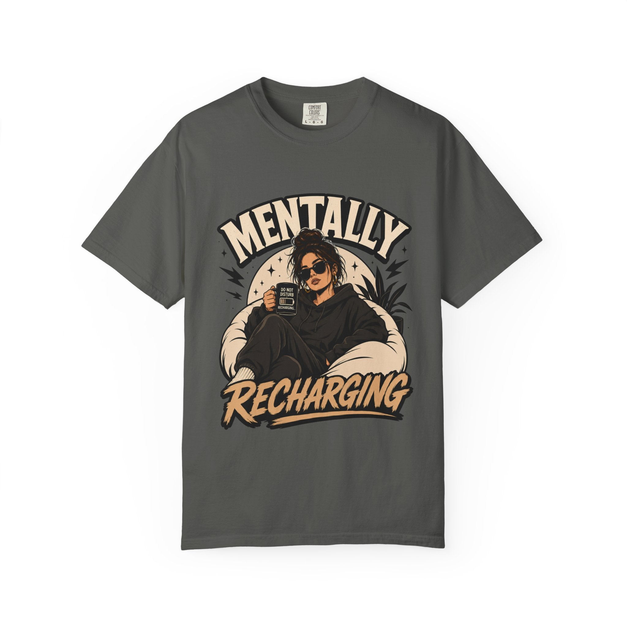 Mentally Recharging T-Shirt — Relaxation Graphic Tee