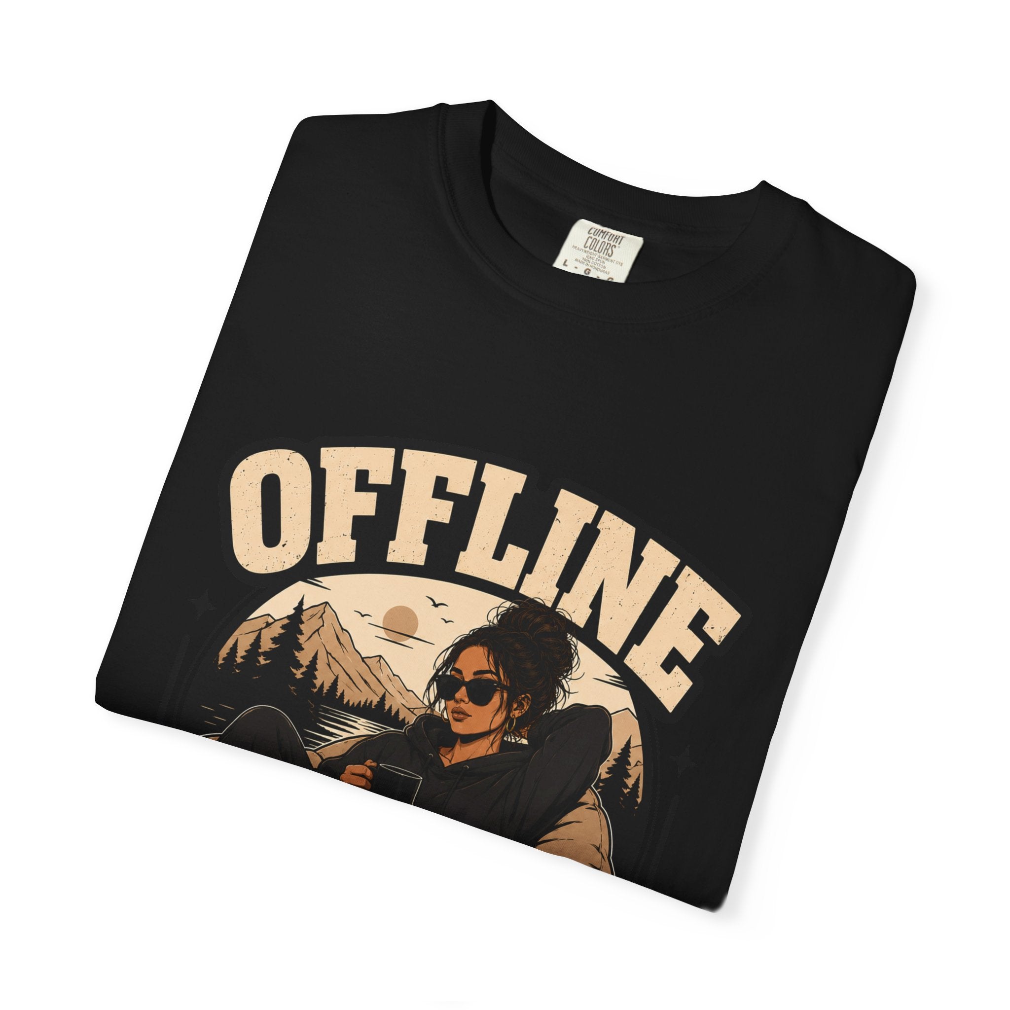 Offline Sounds Nice T-Shirt — Cozy Outdoor Graphic Tee