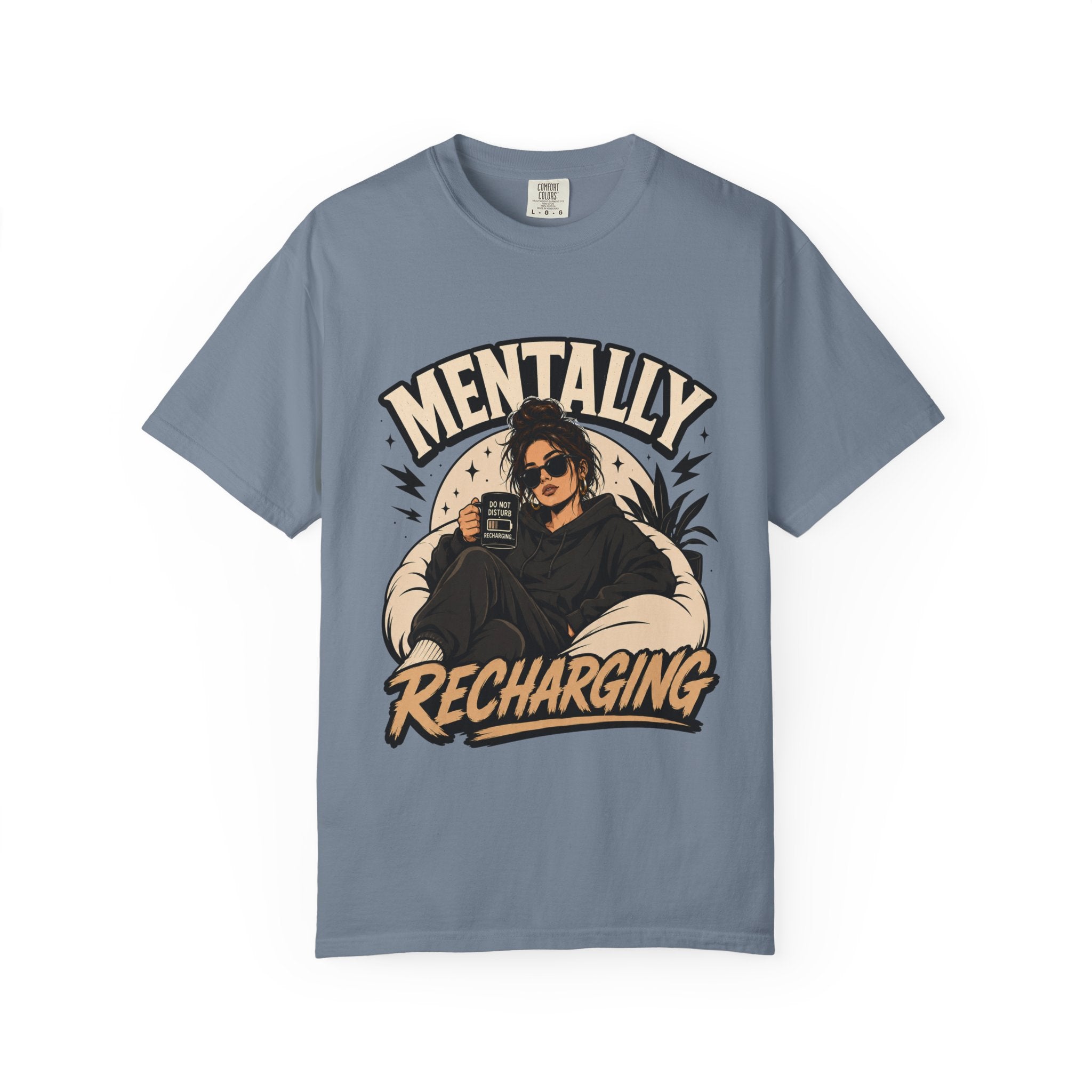 Mentally Recharging T-Shirt — Relaxation Graphic Tee