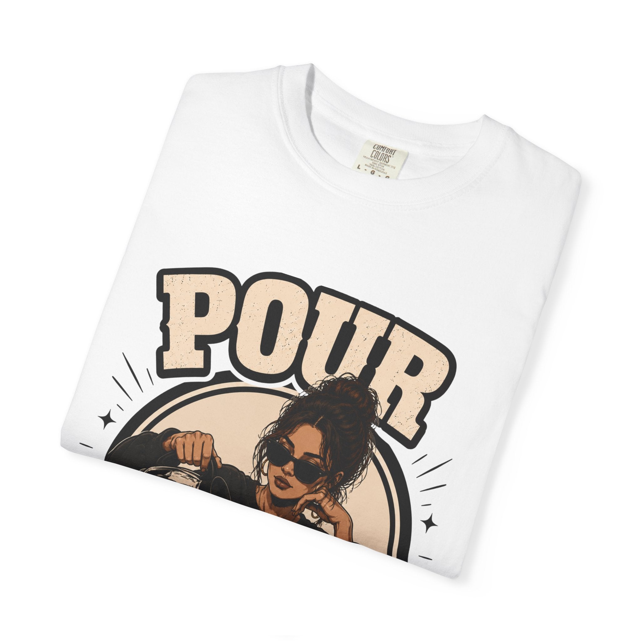 Pour Decisions T-Shirt — Funny Coffee Lover Graphic Tee