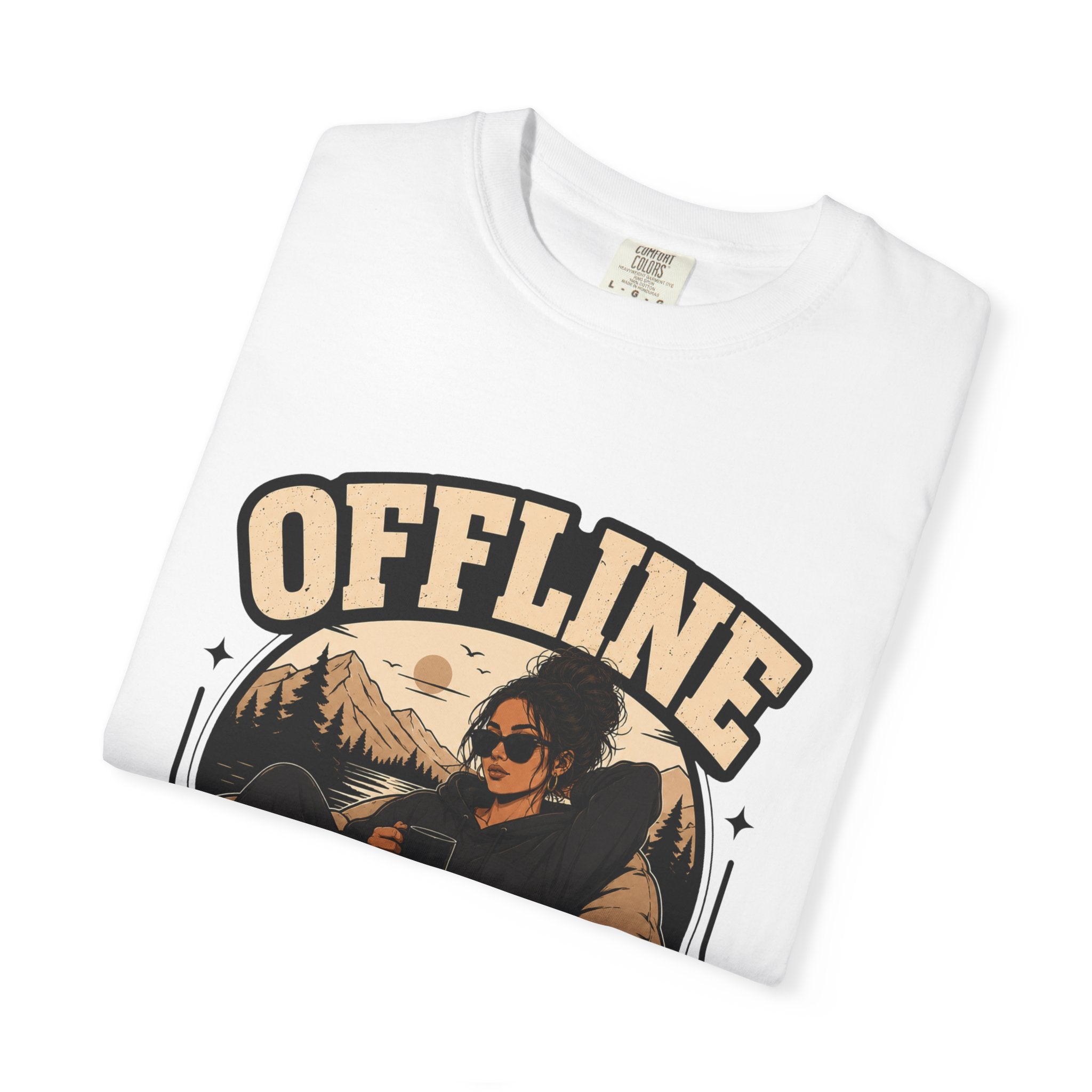 Offline Sounds Nice T-Shirt — Cozy Outdoor Graphic Tee