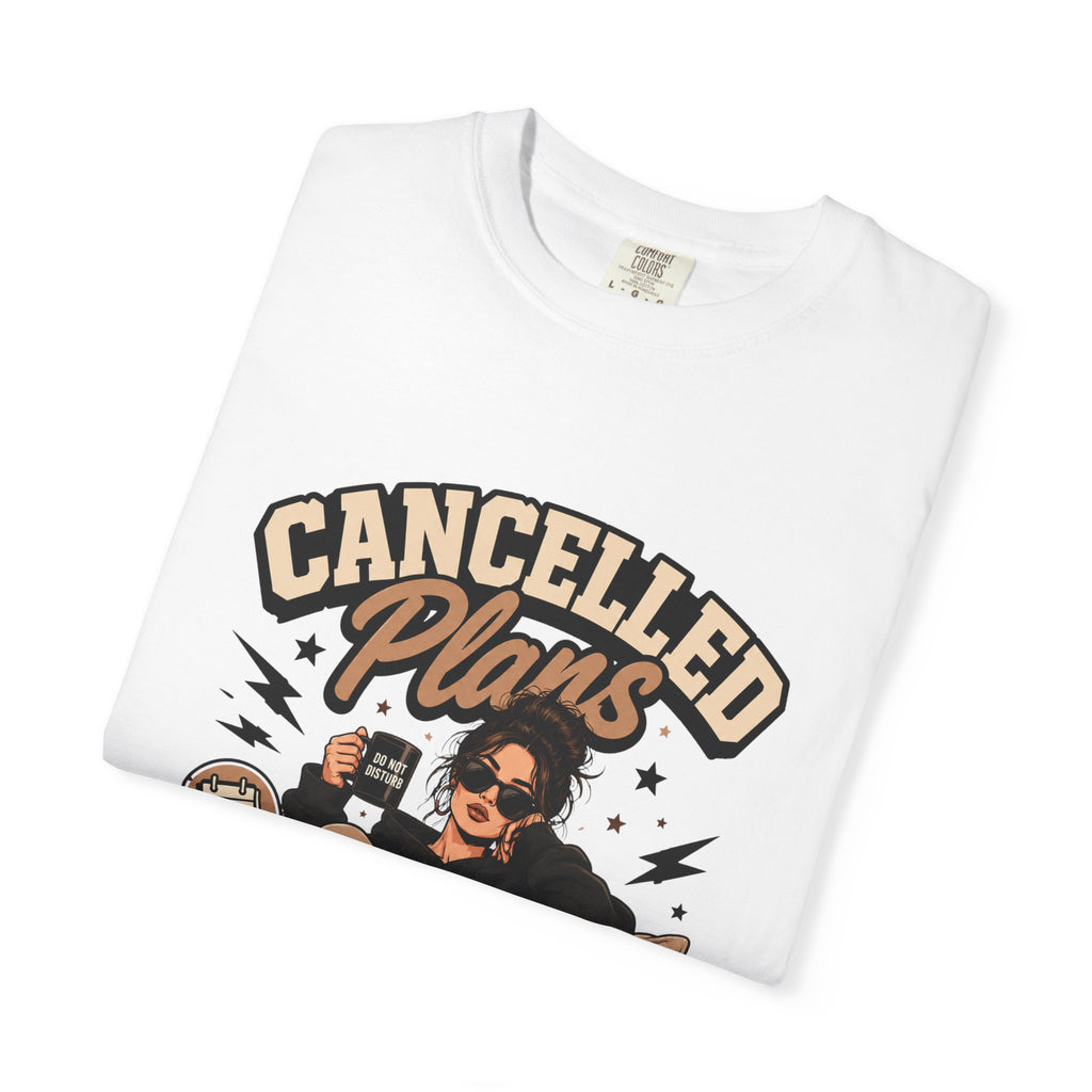 Cancelled Plans Club T-Shirt — Cozy Introvert Graphic Tee