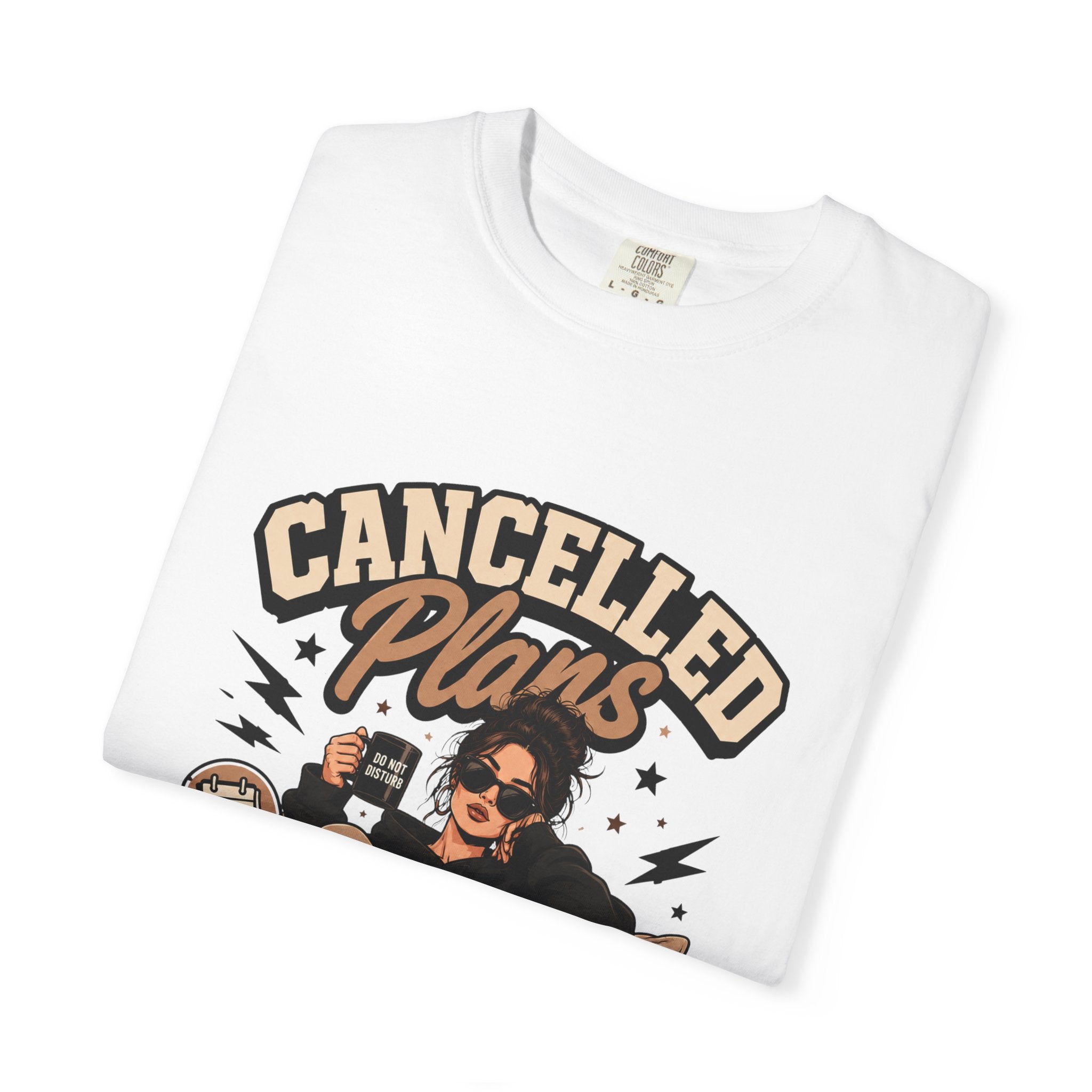 Cancelled Plans Club T-Shirt — Cozy Introvert Graphic Tee