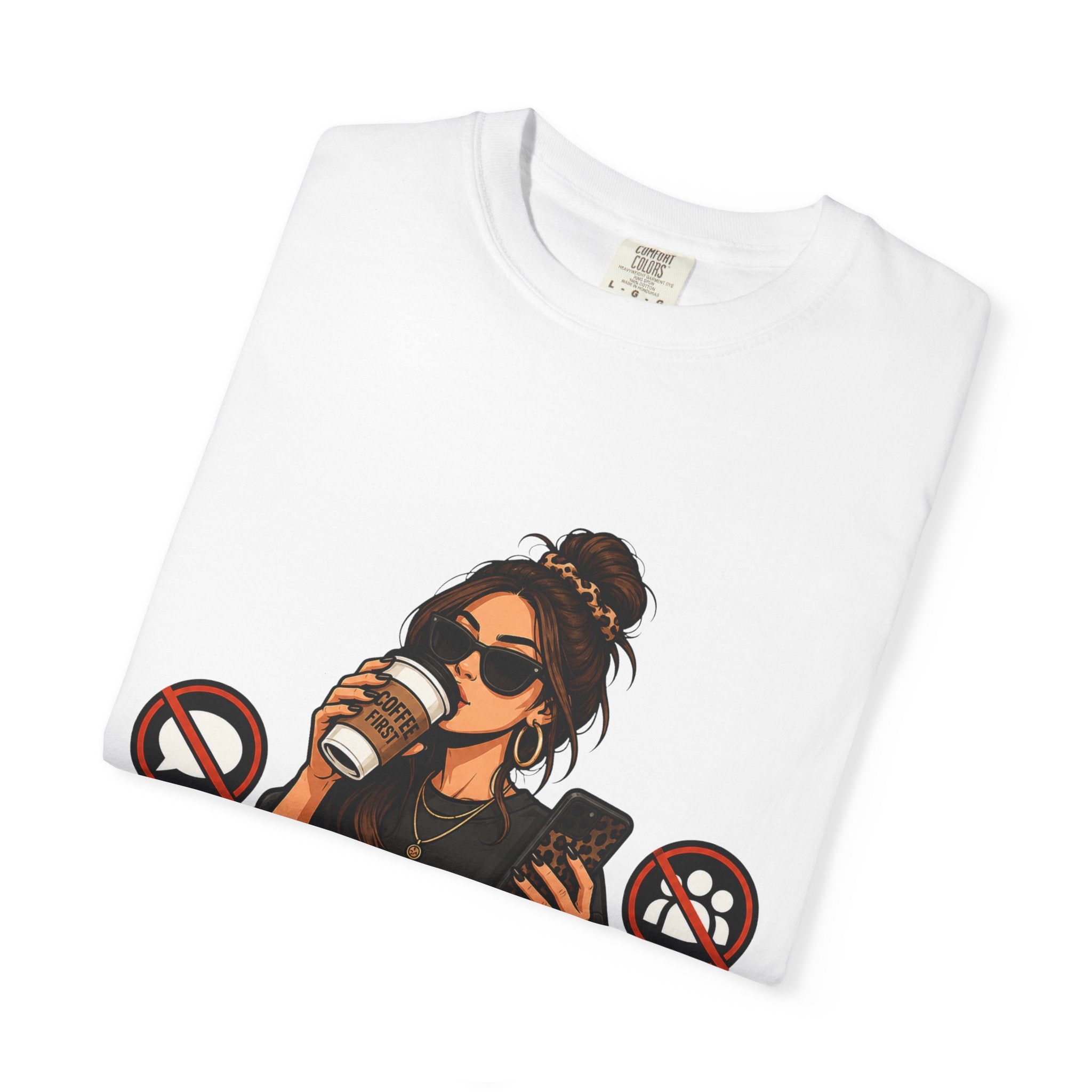 Barely Brewed Coffee T-Shirt — Funny Caffeine Lover Tee