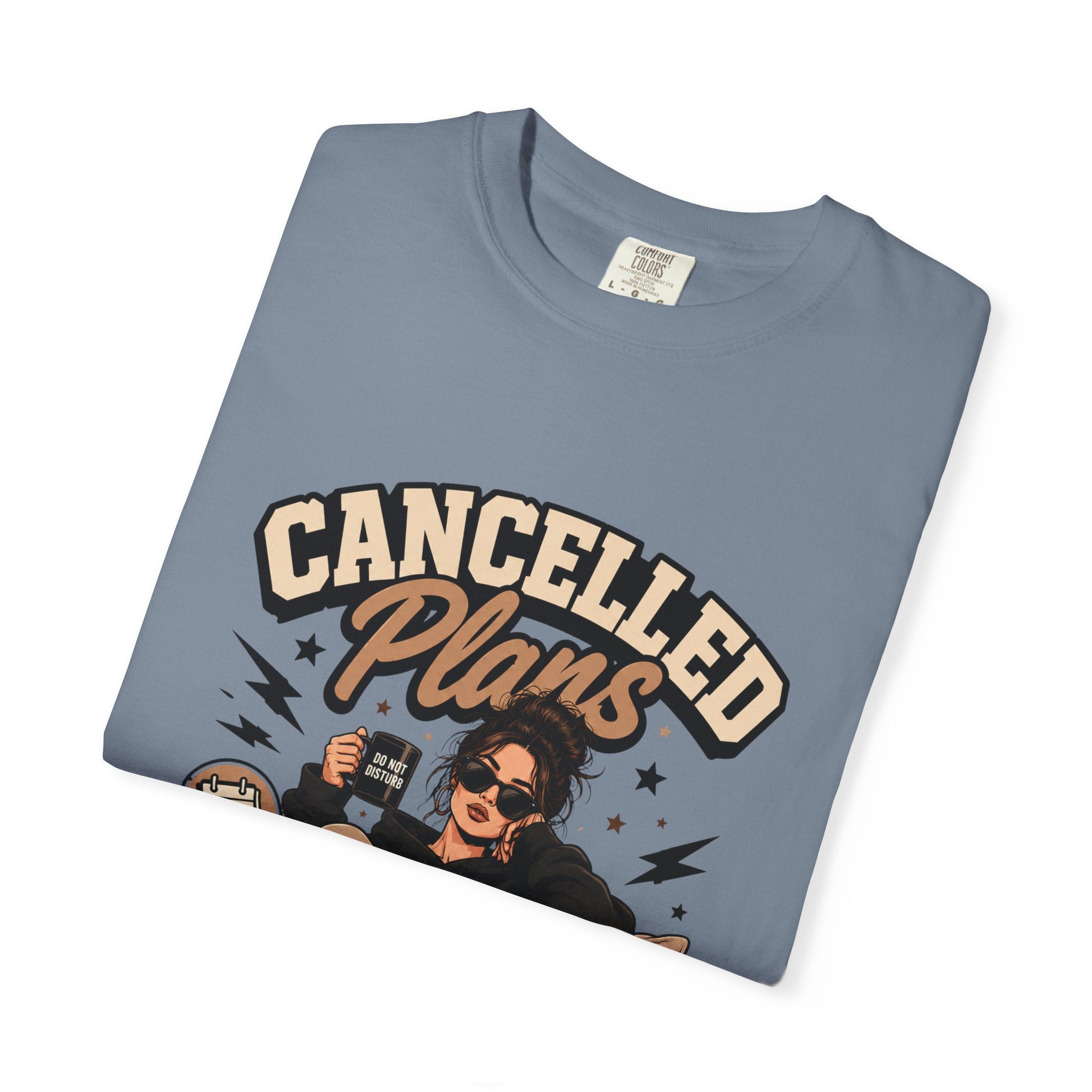 Cancelled Plans Club T-Shirt — Cozy Introvert Graphic Tee