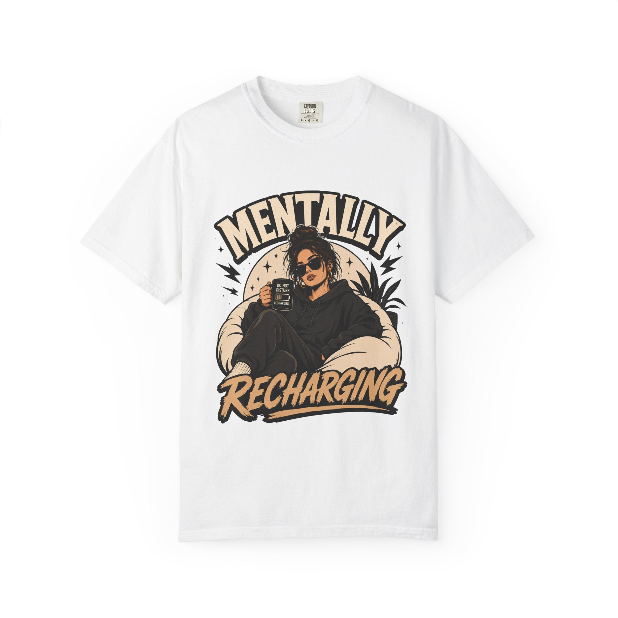 Mentally Recharging T-Shirt — Relaxation Graphic Tee