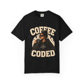 Coffee Coded T-Shirt — Retro Programmer Coffee Tee for Developers
