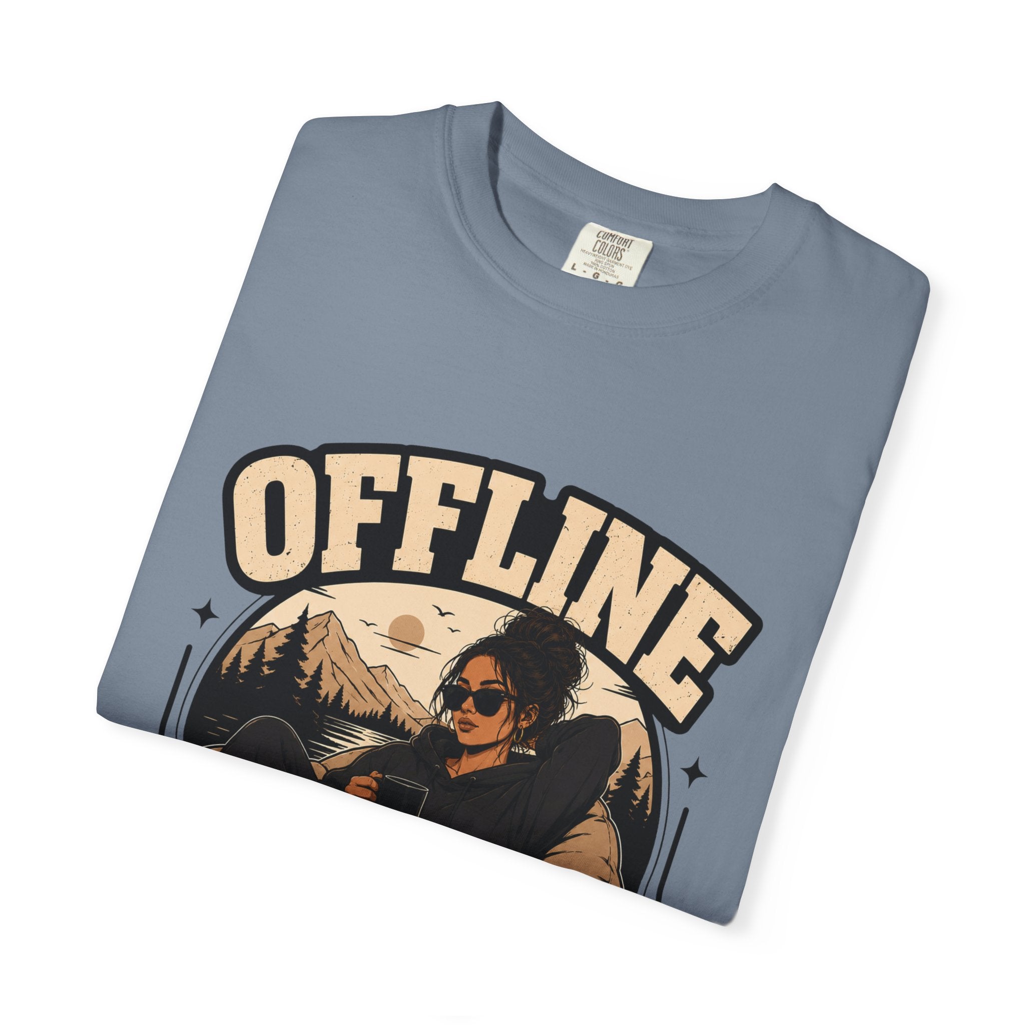 Offline Sounds Nice T-Shirt — Cozy Outdoor Graphic Tee