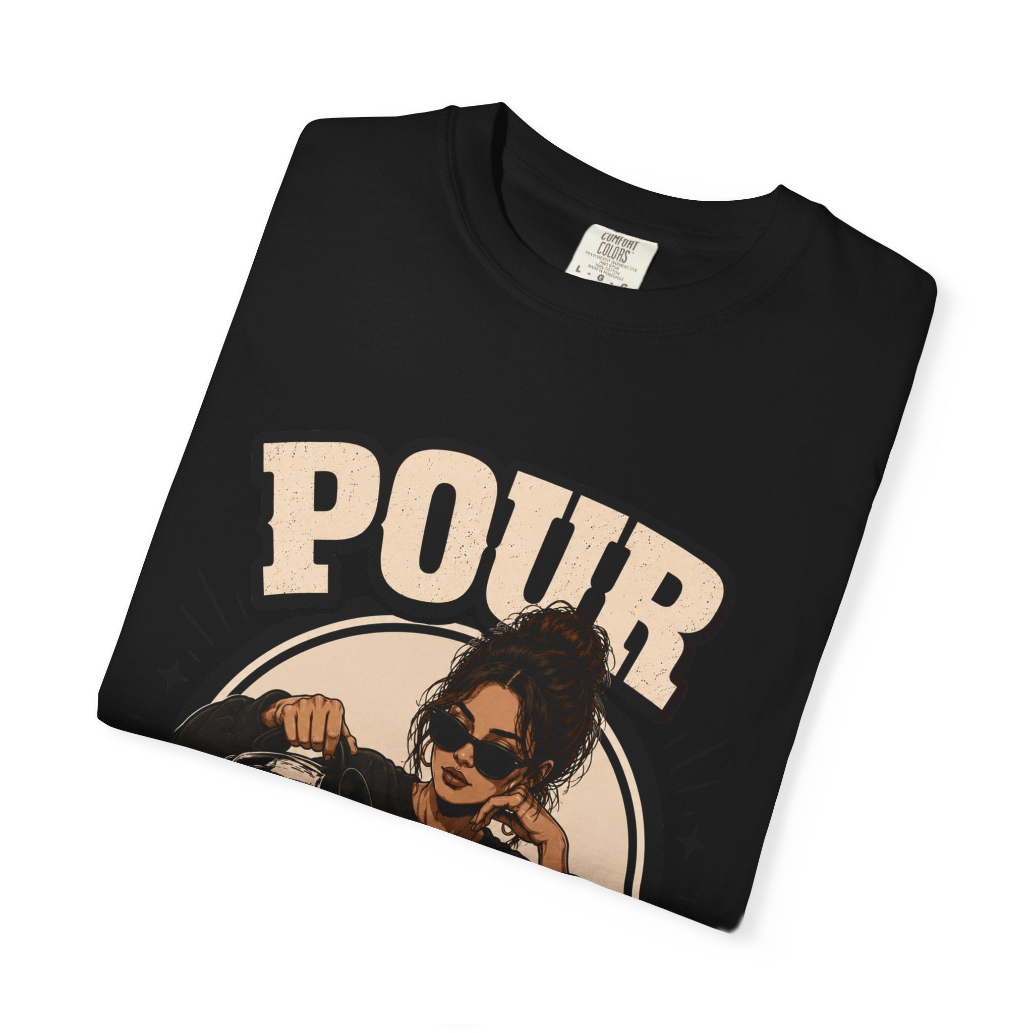Pour Decisions T-Shirt — Funny Coffee Lover Graphic Tee