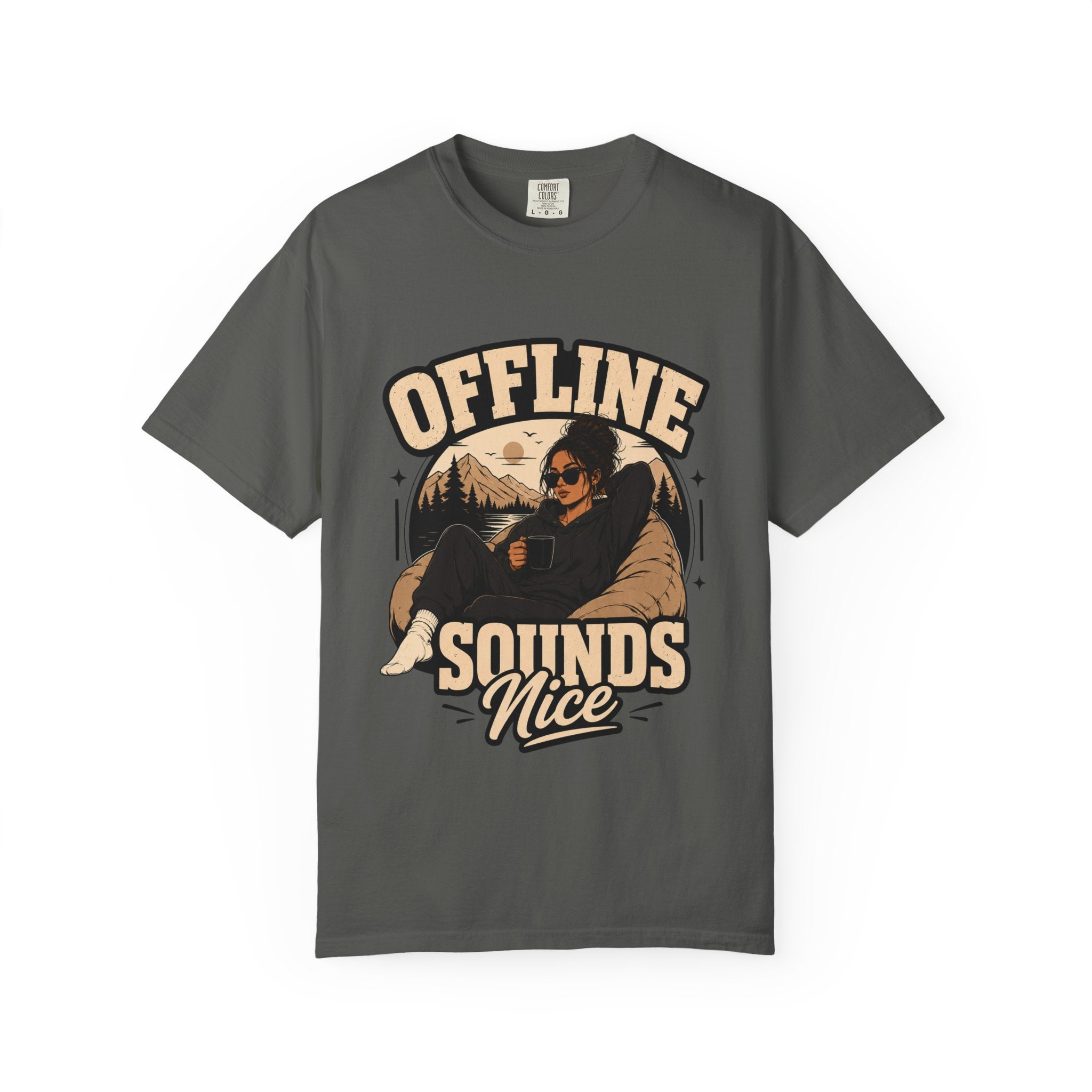 Offline Sounds Nice T-Shirt — Cozy Outdoor Graphic Tee