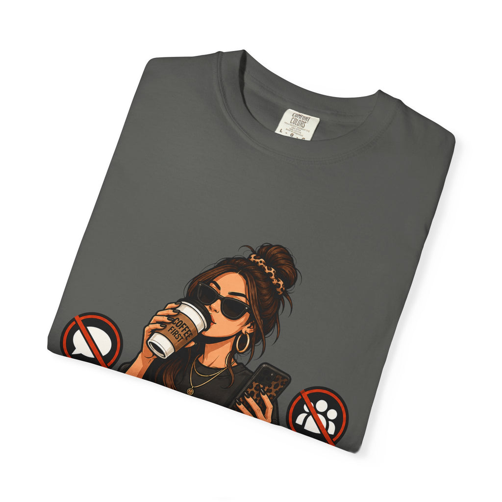 Barely Brewed Coffee T-Shirt — Funny Caffeine Lover Tee