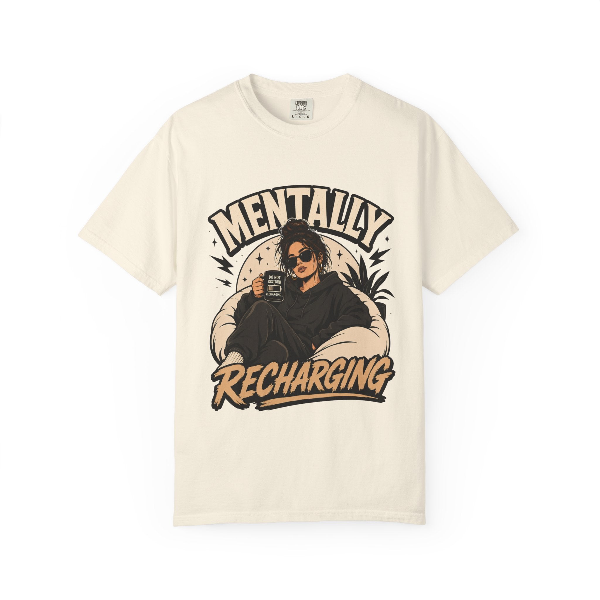 Mentally Recharging T-Shirt — Relaxation Graphic Tee